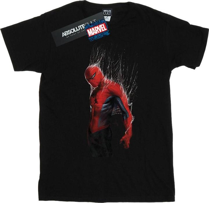 Image du produit - T-shirt SPIDER-MAN WEB WRAP - Garçon (140, 146)