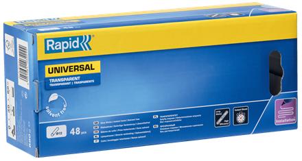 Produktbild Rapid Universal Transparente Klebesticks Ø12x190mm 48 Stück