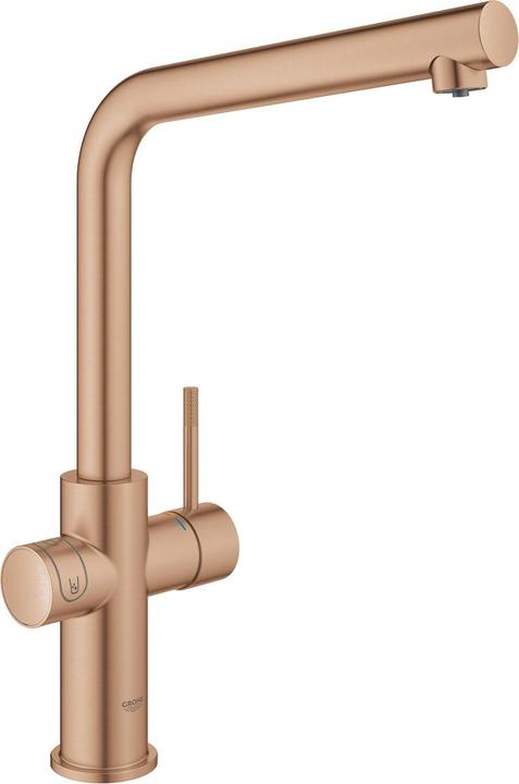 Produktbild Grohe Küchenarmatur mit Filterfunktion Blue warm sunset gebürstet 31454