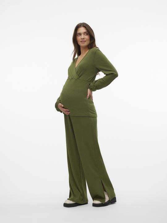 Image du produit Mamalicious Coupe large Fentes latérales Pantalon Pantalon de costume (M)