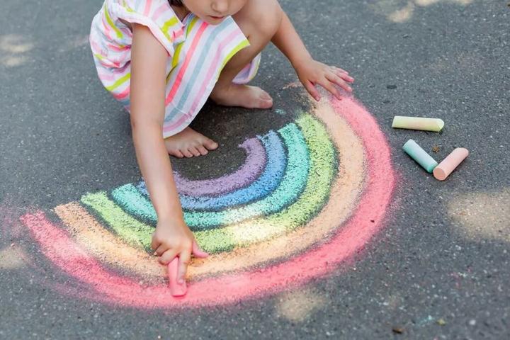 Actual product image Topwrite Kids Sidewalk chalk, 24... (Multicoloured, 24 x)