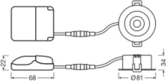 Immagine prodotto Ledvance Faretto da incasso a LED (320 lm)