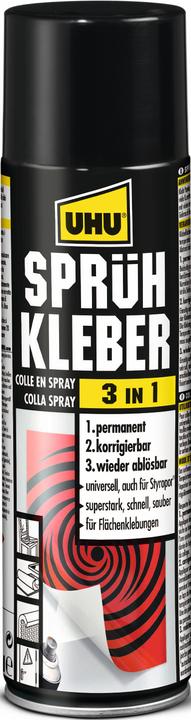 Produktbild UHU Sprühkleber 3 in 1 (450 g, 500 ml)