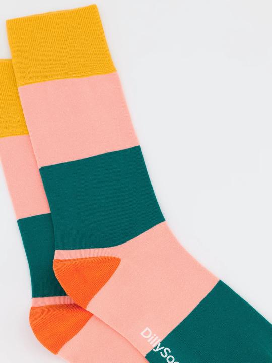 Immagine prodotto DillySocks Dichiarazione colorblock (Confezione singola, 39 - 41)