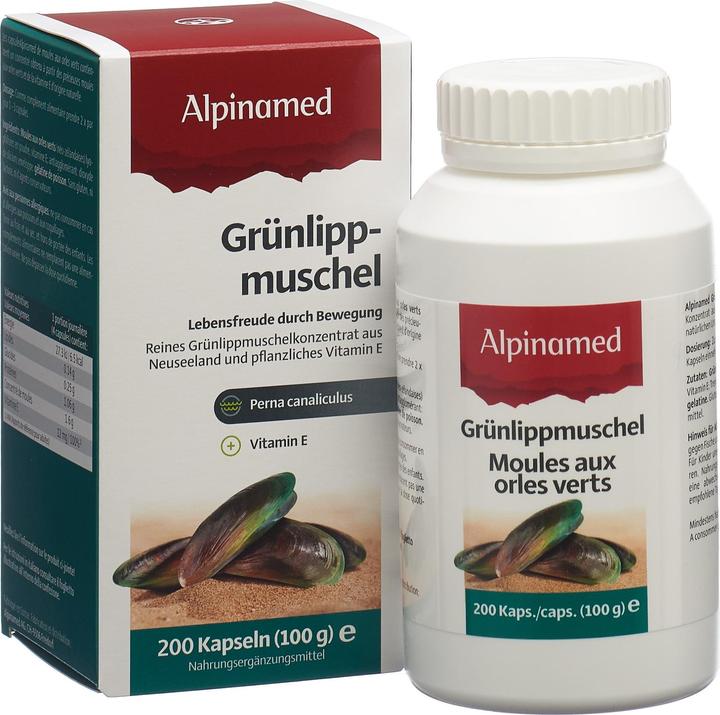 Produktbild Alpinamed Grünlippmuschel (120 Stück, Kapseln, 140 g)
