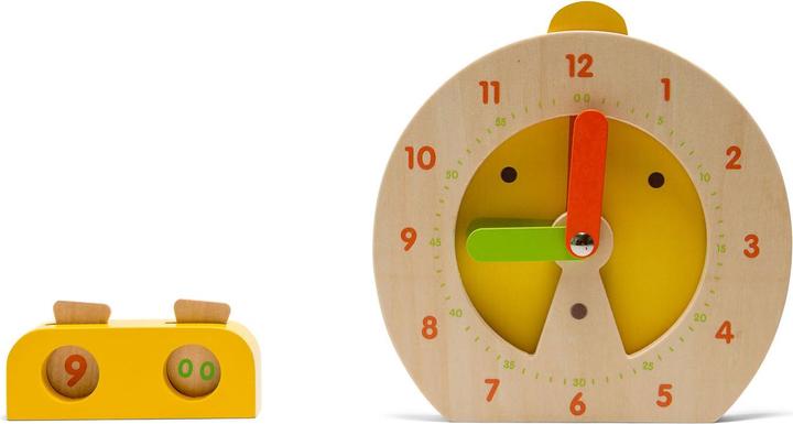 Actual product image BS Learning Clock Digital Analog (German, French, Italian, English)