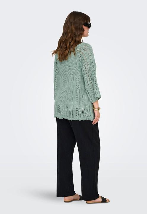 Produktbild Only Normal geschnitten Rundhals Plus Pullover Strickpullover (S)