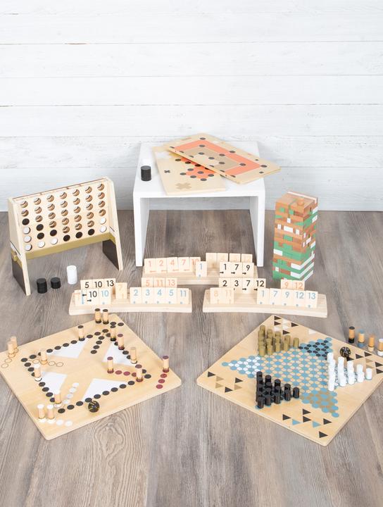 Produktbild small foot Barrikade und Halma "Gold Edition" (Deutsch)