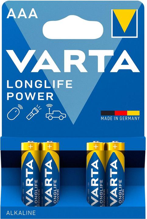 Varta long-life power (4 pcs., AAA, 1240 mAh)