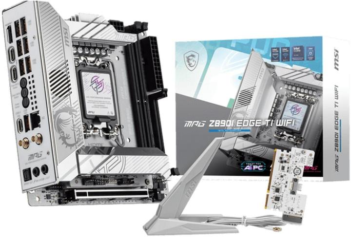 MSI MPG Z890I EDGE TI WIFI (LGA 1851, Intel Z890, Mini-ITX)