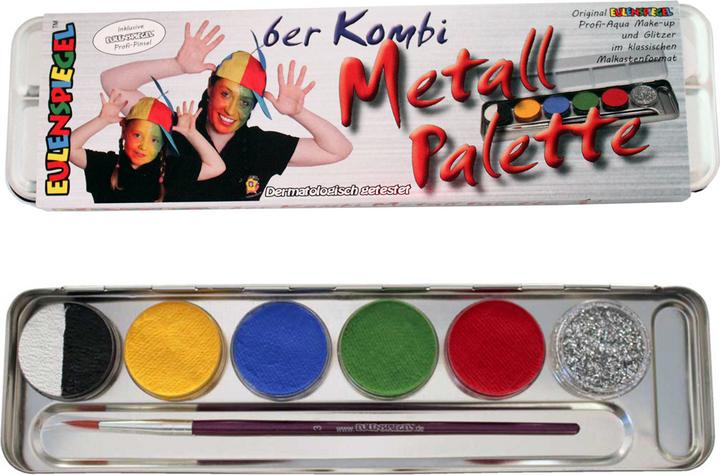 Produktbild Eulenspiegel 6er Kombi Metall-Palette - Malkasten