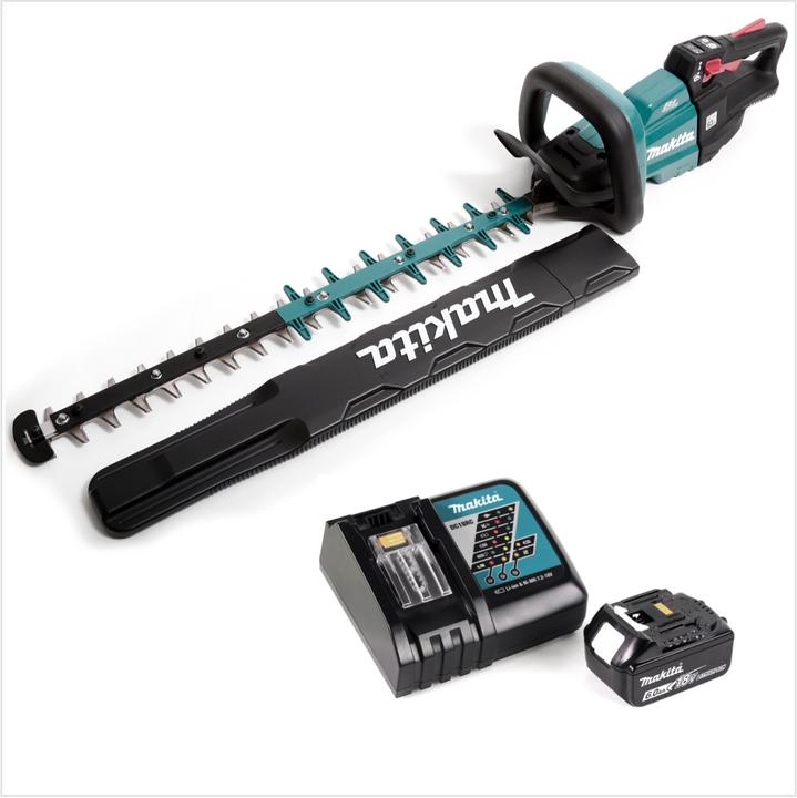 Produktbild Makita DUH 601 RG1 Akku Heckenschere 18V 60cm Brushless + 1x Akku 6,0Ah + Ladegerät (Akkuheckenschere)