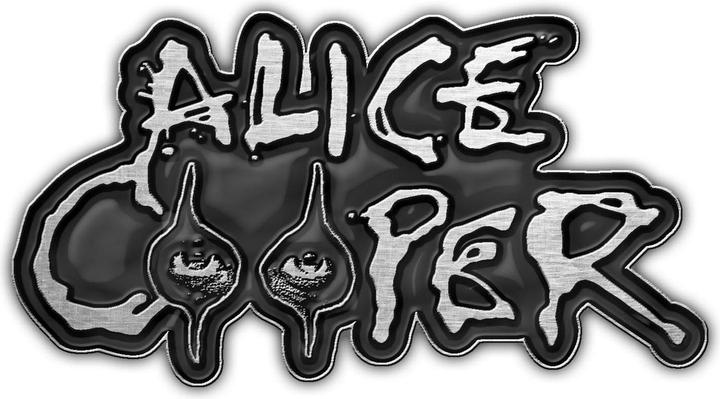 Alice Cooper Augen Abzeichen Emaille