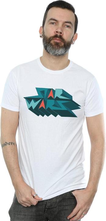Produktbild Star Wars Edgy Block Logo TShirt (M)