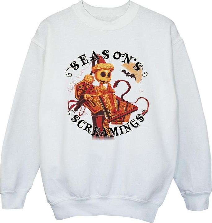 Disney The Nightmare Before Christmas Seasons Screamings Sweatshirt Mädchen