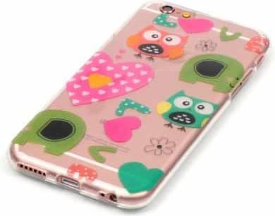 Actual product image Ueli Express iPhone 6s / 6 Super Slim Rubber Case TPU Owl (Apple iPhone 6s, Apple iPhone 6)