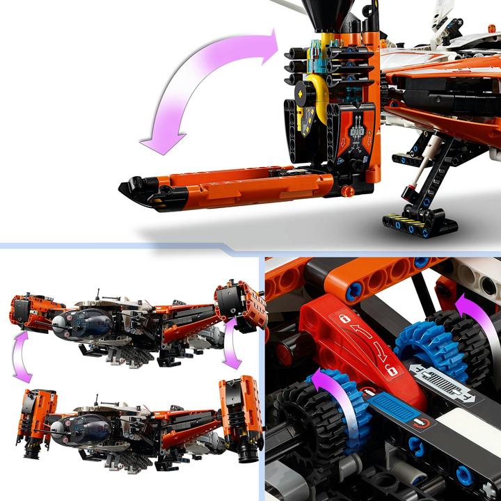 Produktbild LEGO VTOL Schwerlastraumfrachter LT81 (42181, LEGO Technic)