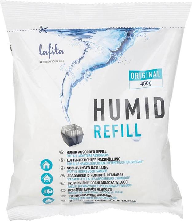 Actual product image VidaXL Room dehumidifier with refill bags 4 pcs. 450 g moisture absorber