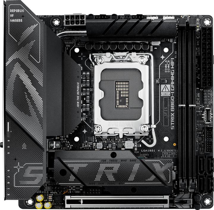 ASUS ROG STRIX B860-I GAMING WIFI (LGA 1851, Intel B860, Mini-ITX)