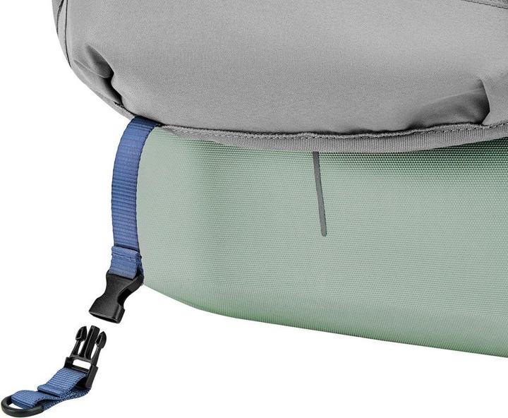 Actual product image XD Design ANTI-THEFT RUCKSACK BOBBY SOFT ICEBERG GREEN P/N: P705.999 (16 l)