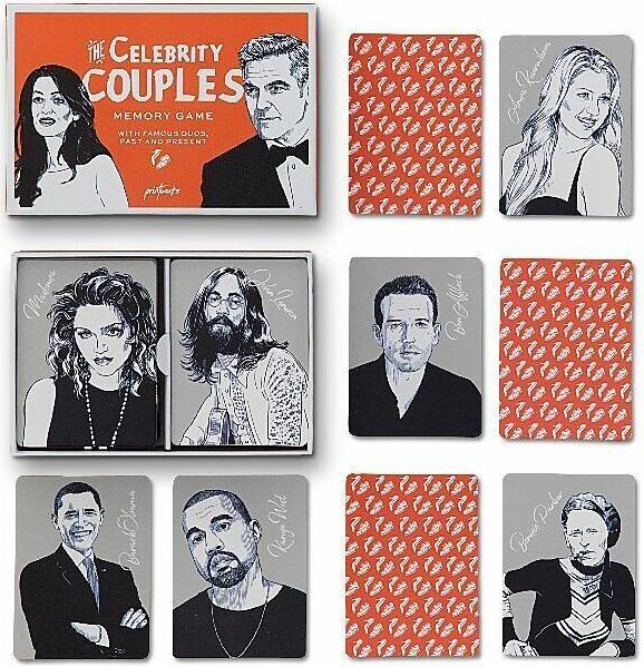 Immagine prodotto Printworks Memory Memory con coppie famose (Inglese, Tedesco, Francese)