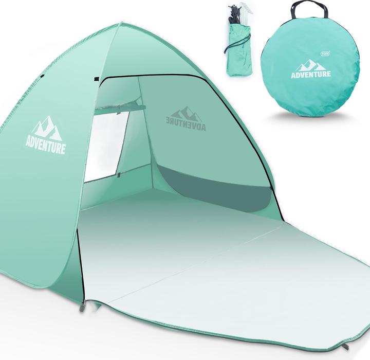 Produktbild Jamb Pop-Up Strandmuschel (Strandzelt + Strandmuschel, 3 kg, 3 Personen)