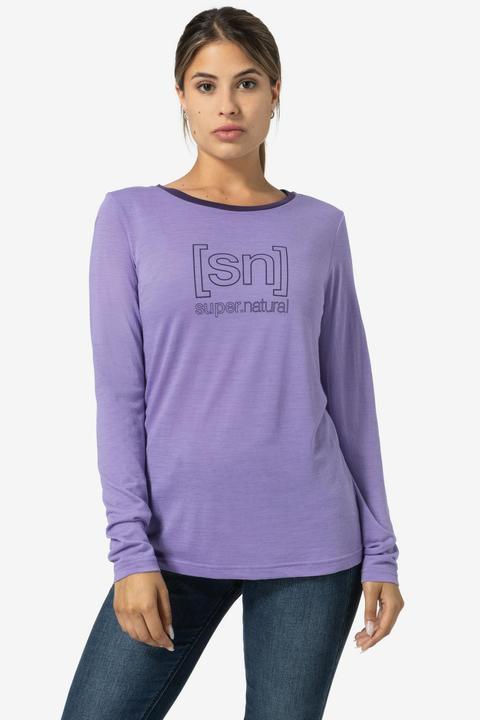 Actual product image Super Natural The Essential Logo LS (XL)