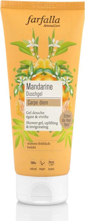 Actual product image Farfalla Tangerine Carpe Diem - Shower Gel (200 ml)