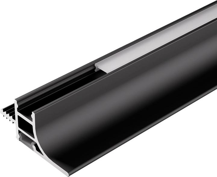 Halemeier HandleLine Profil schwarz opal L=2500
