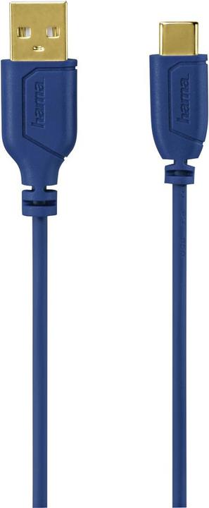 Produktbild Hama USB-C-Kabel "Flexi-Slim" (0.75 m, USB 2.0)