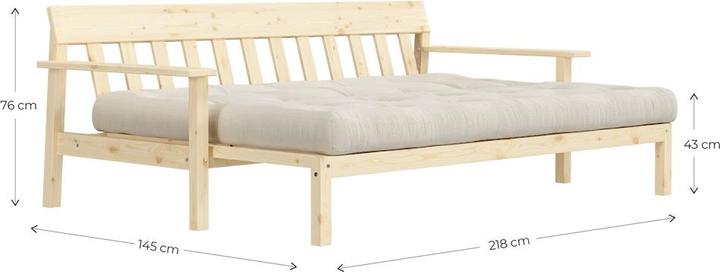 Actual product image Karup Design Unwind (3-seater, Sofa bed)