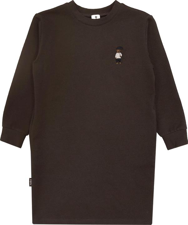 Produktbild Hebe Warmes Sweatshirt-Kleid mit gesticktem Bär (110)