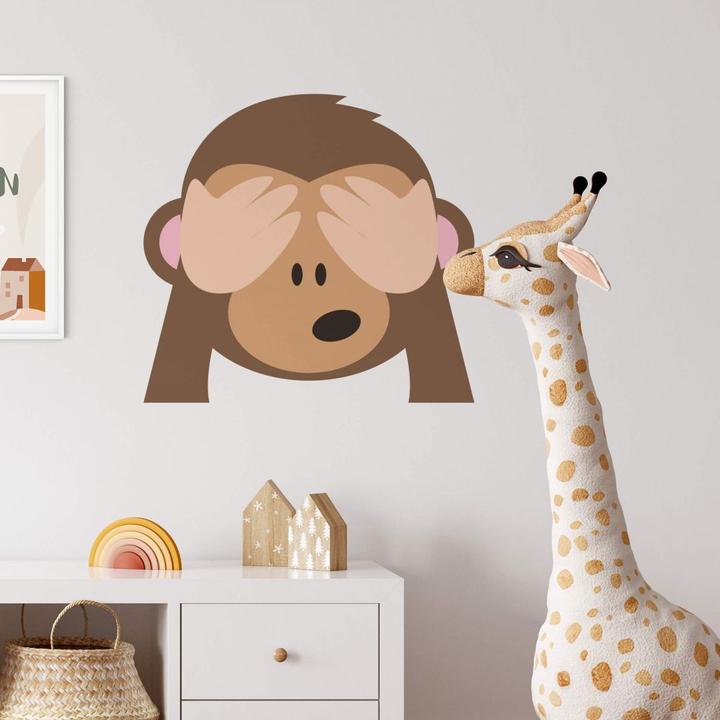 Immagine prodotto Emojione Emoji See No Evil Monkey (60 x 64 cm)