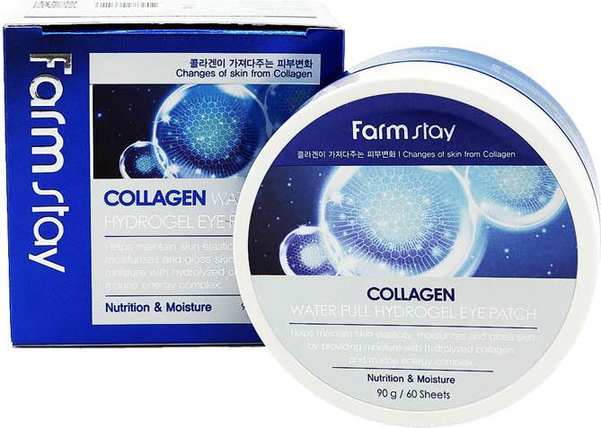 Farm Stay Farmstay - Collagen Water Full Hydrogel Eye Patch Collagen Hydrogel Eye Flakes (Patches)