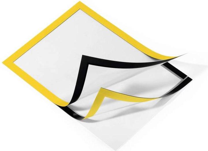Image du produit Durable 2 cadres magnétiques autocollants DURAFRAME® jaune