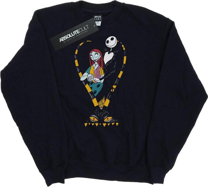 Disney Nightmare Before Christmas Jack And Sally Love Sweatshirt (XL)