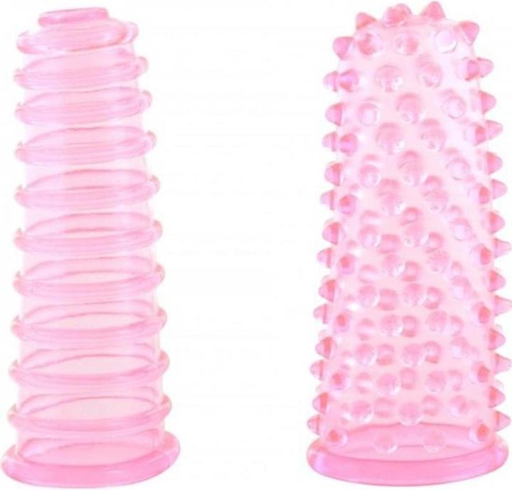 Actual product image Seven Creations Lust Finger Soft and Bumpy Sleeves