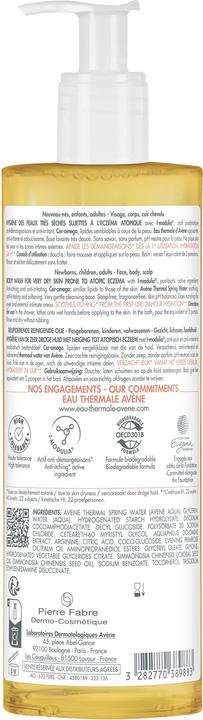Image du produit Avène XeraCalm A.D Huile nettoyante relipidante (Lotion nettoyante, 400 ml)