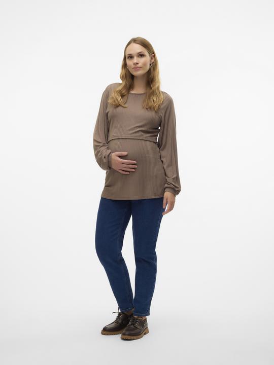 Image du produit Mamalicious Coupe normale Top col rond Blouse (XS)