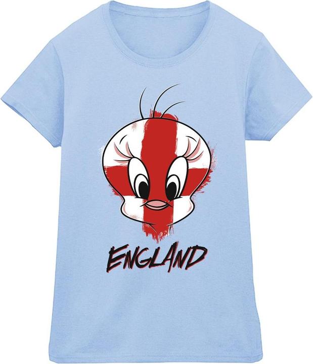 Produktbild Looney Tunes Tweety England Face TShirt (L)