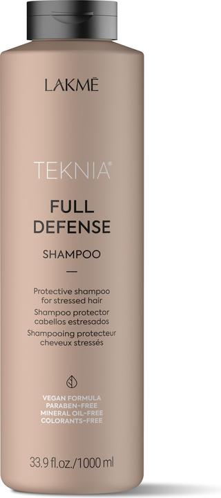 Produktbild Lakmé Teknia Full Defense Shampoo 1000 ml (1000 ml, Flüssiges Shampoo)