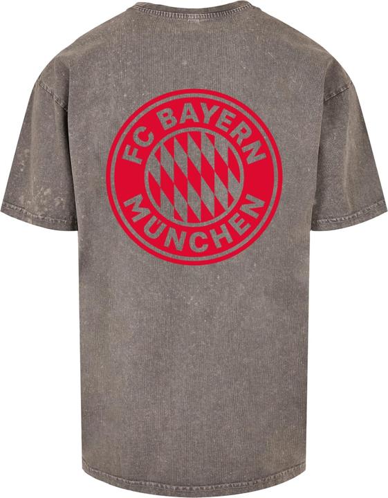 Produktbild FC Bayern München Mia San Mia Red Acid Washed Heavy Oversize Tee - 111611 (4XL)