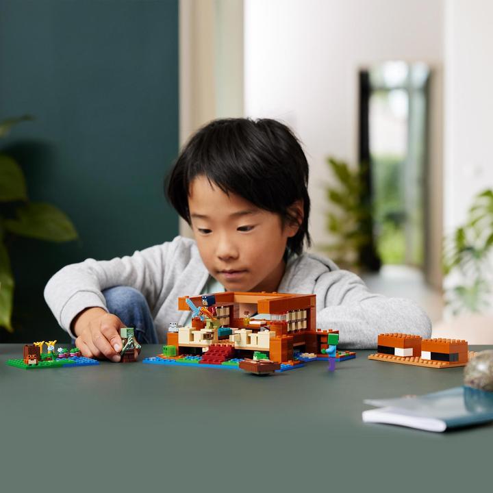 Image du produit LEGO La maison des grenouilles (21256, LEGO Minecraft)