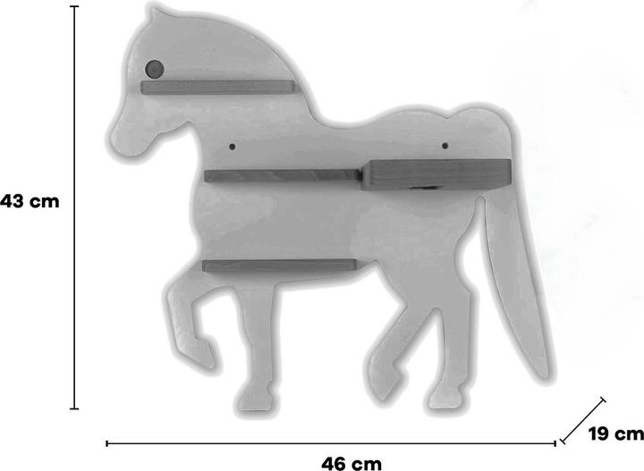 Actual product image VCM Shelf animal horse children Toniebox Tonies