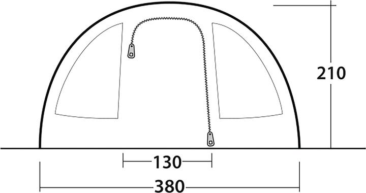 Produktbild Outwell Tent Sky 6 (111475) (Tunnelzelt, 21.10 kg, 6 Personen)