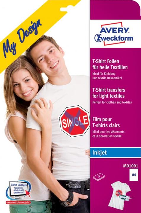 Produktbild Avery Textilfolie für leichte Textilien