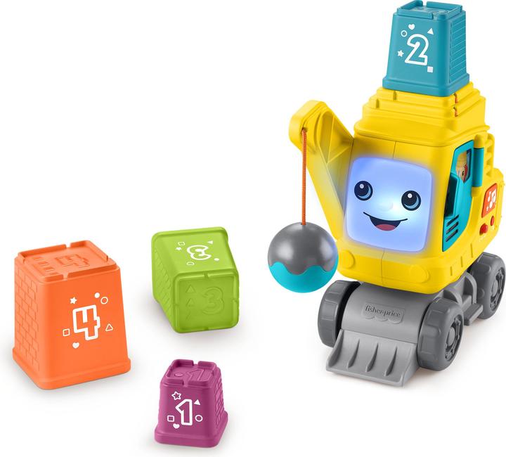 Productafbeelding Fisher-Price Tel- en stapelkraan- (D, F, E)