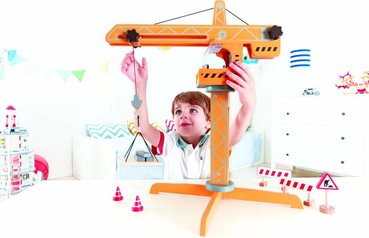 Image du produit Hape Grande grue de construction (10 pièces)
