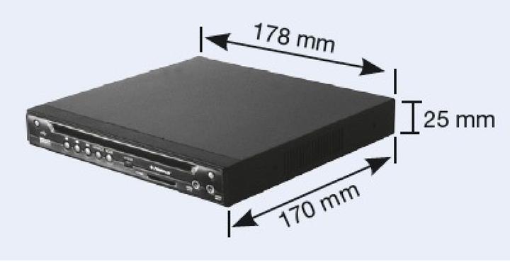 Image du produit Phonocar Lecteur DVD XSlim (Lecteur DVD)