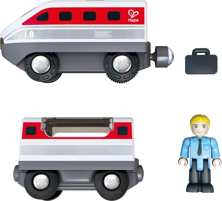 Actual product image Hape Battery operated intercity train set